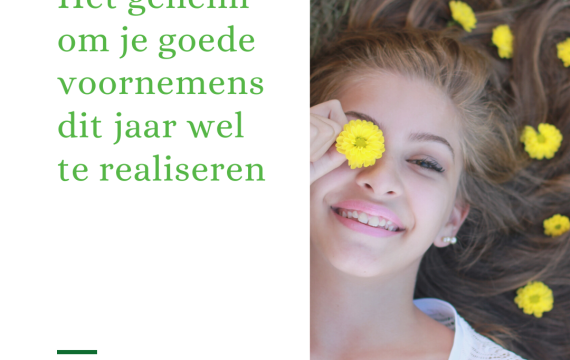 Goede voornemens wél realiseren